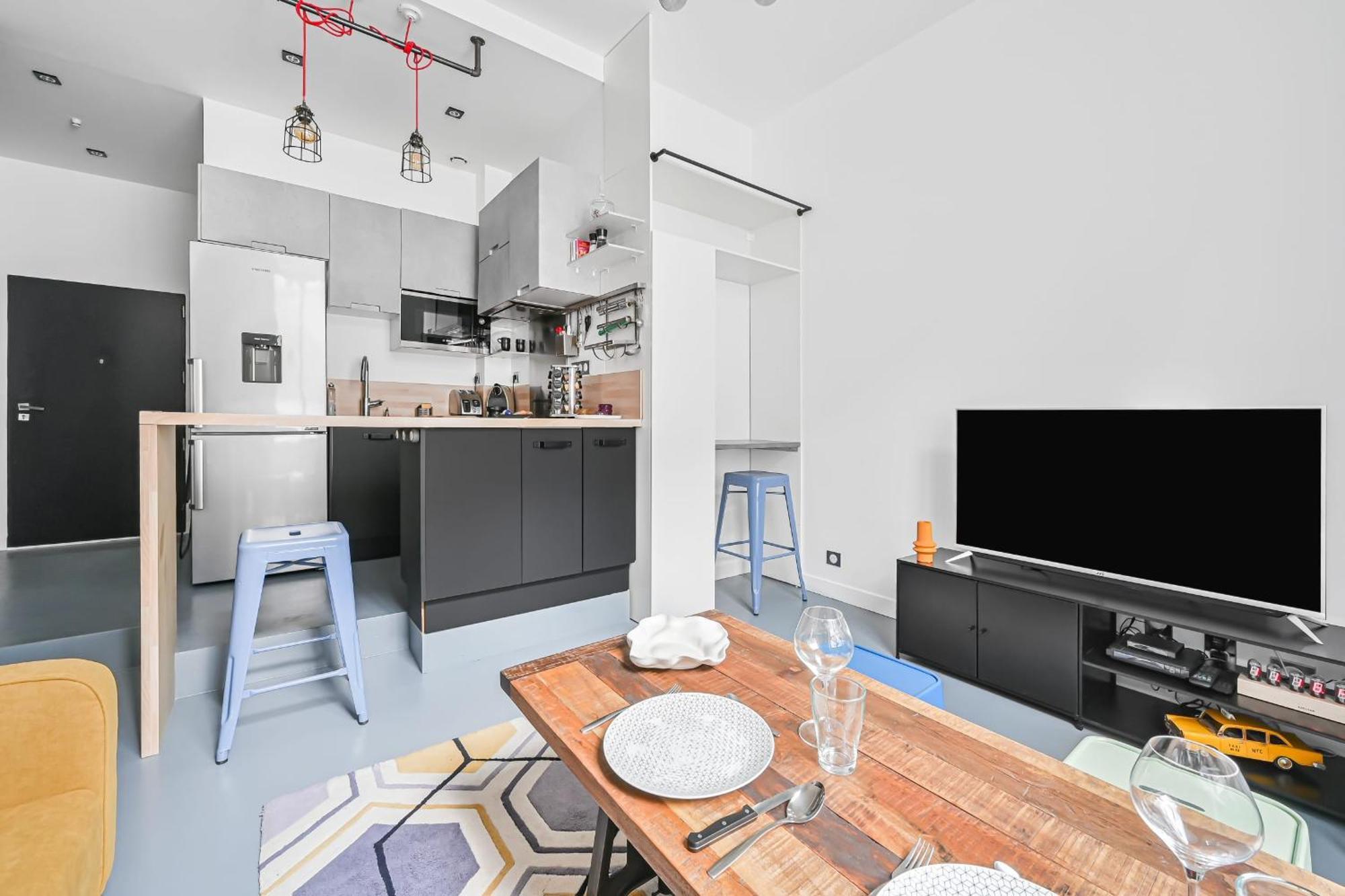 Magnifique Appart Renove Paris Republique Metro 3Pers Wifi Exterior foto